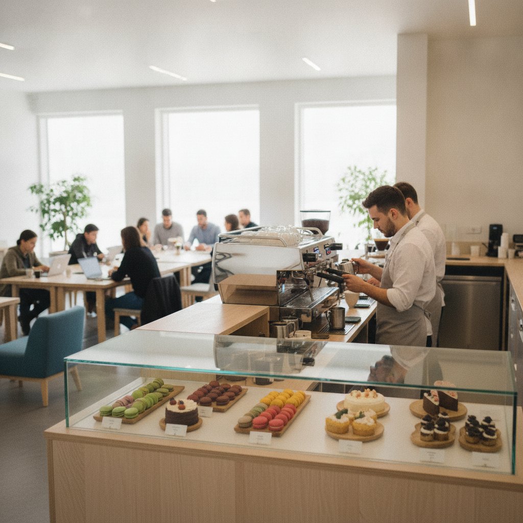 Lupiho coffee shop interior